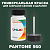 PANTONE 560 C КРАСКА ДЛЯ СКОЛОВ, полуматовая, флакон 50мл с кисточкой