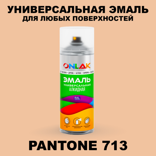 Аэрозольная краска ONLAK, цвет PANTONE 713 C, спрей 520мл
