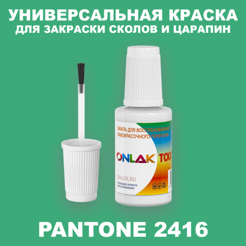 PANTONE 2416 C КРАСКА ДЛЯ СКОЛОВ, флакон с кисточкой