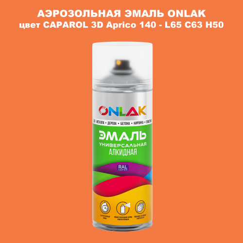   ONLAK,  CAPAROL 3D Aprico 140 - L65 C63 H50  520