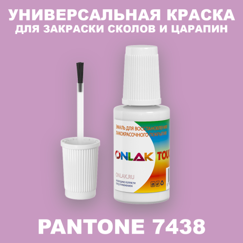 PANTONE 7438 C КРАСКА ДЛЯ СКОЛОВ, флакон с кисточкой