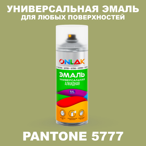 Аэрозольная краска ONLAK, цвет PANTONE 5777 C, спрей 520мл