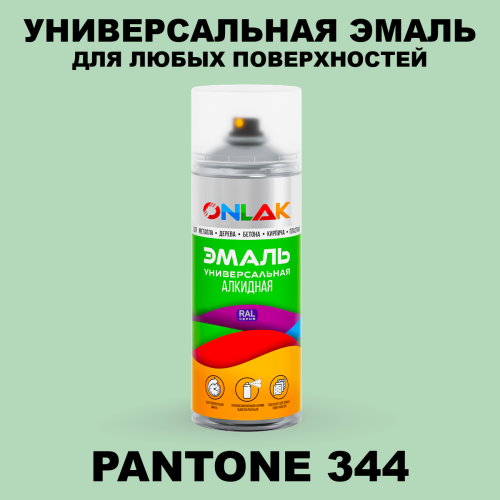 Аэрозольная краска ONLAK, цвет PANTONE 344 C, спрей 520мл