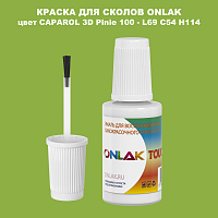 CAPAROL 3D Pinie 100 КРАСКА ДЛЯ СКОЛОВ, флакон с кисточкой