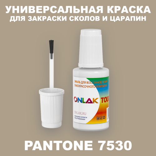 PANTONE 7530 C КРАСКА ДЛЯ СКОЛОВ, флакон с кисточкой