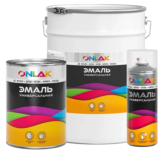 УНИВЕРСАЛЬНАЯ БЫСТРОСОХНУЩАЯ ЭМАЛЬ ONLAK
