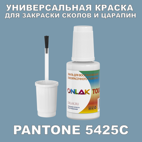 PANTONE 5425C КРАСКА ДЛЯ СКОЛОВ, флакон с кисточкой