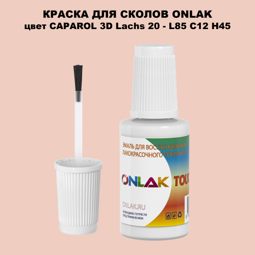 CAPAROL 3D Lachs 20 КРАСКА ДЛЯ СКОЛОВ, флакон с кисточкой