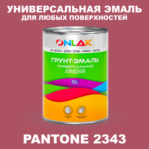 Краска цвет PANTONE 2343 C