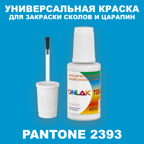 PANTONE 2393 C КРАСКА ДЛЯ СКОЛОВ, флакон с кисточкой
