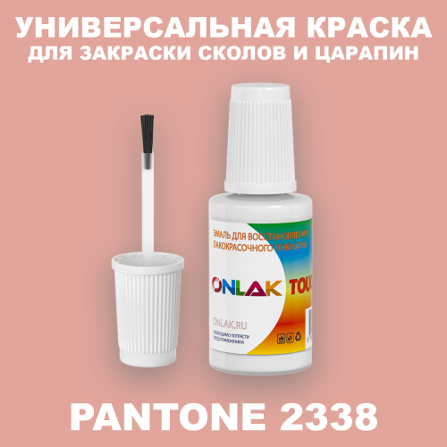 PANTONE 2338 C КРАСКА ДЛЯ СКОЛОВ, флакон с кисточкой
