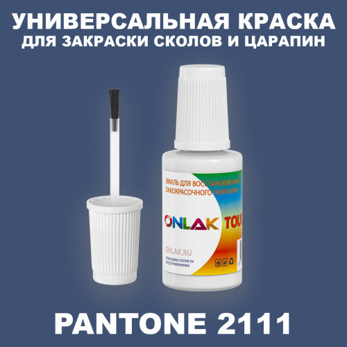 PANTONE 2111 C КРАСКА ДЛЯ СКОЛОВ, флакон с кисточкой