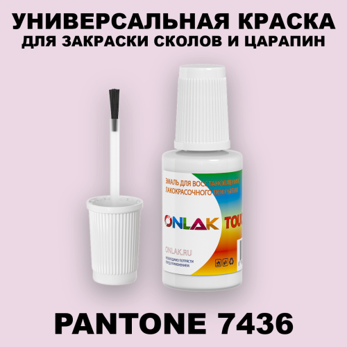 PANTONE 7436 C КРАСКА ДЛЯ СКОЛОВ, флакон с кисточкой