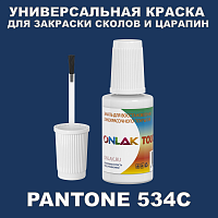 PANTONE 534C КРАСКА ДЛЯ СКОЛОВ, флакон с кисточкой