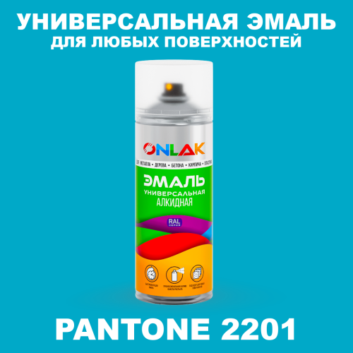 Аэрозольная краска ONLAK, цвет PANTONE 2201 C, спрей 520мл