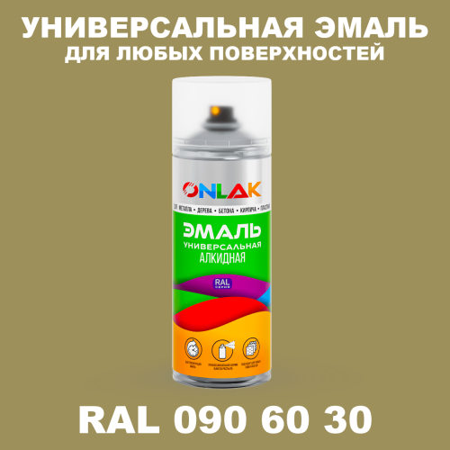 Аэрозольная краска, цвет RAL Design 906030, спрей 520мл