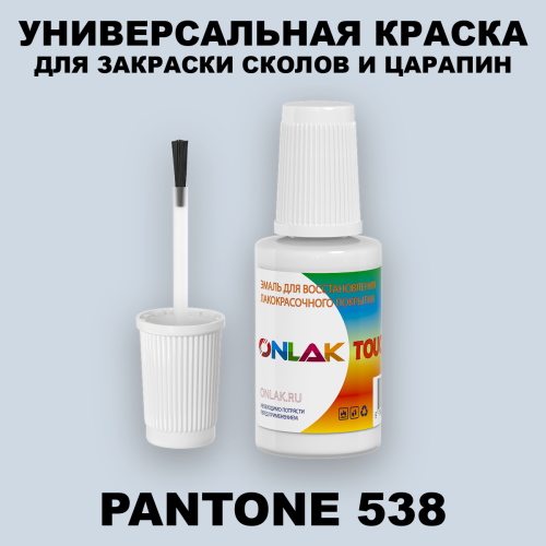 PANTONE 538 C КРАСКА ДЛЯ СКОЛОВ, флакон с кисточкой