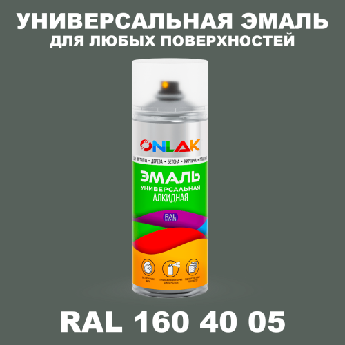 Аэрозольная краска, цвет RAL Design 1604005, спрей 520мл