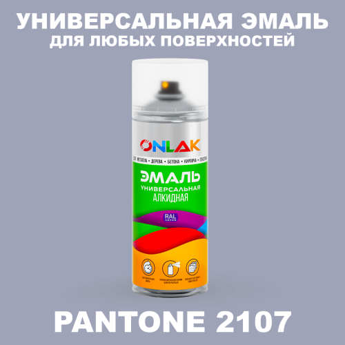 Аэрозольная краска ONLAK, цвет PANTONE 2107 C, спрей 520мл