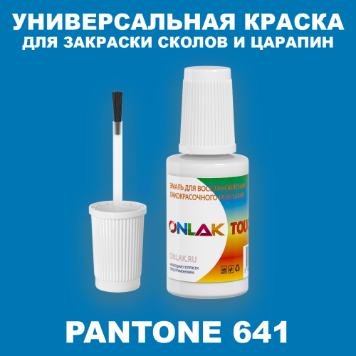 PANTONE 641 C КРАСКА ДЛЯ СКОЛОВ, флакон с кисточкой