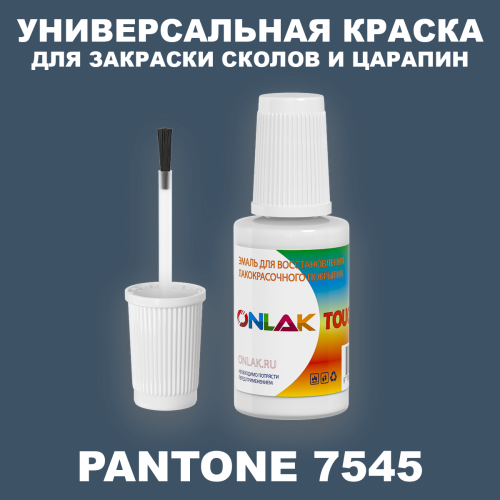 PANTONE 7545 C КРАСКА ДЛЯ СКОЛОВ, флакон с кисточкой