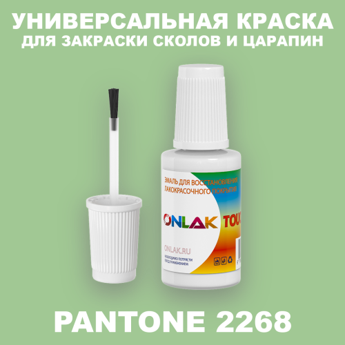 PANTONE 2268 C КРАСКА ДЛЯ СКОЛОВ, флакон с кисточкой
