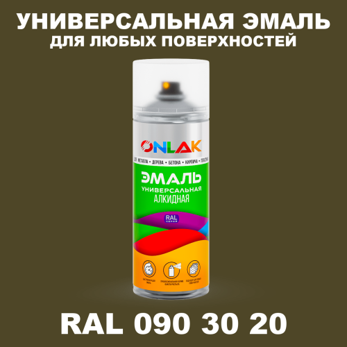 Аэрозольная краска, цвет RAL Design 903020, спрей 520мл