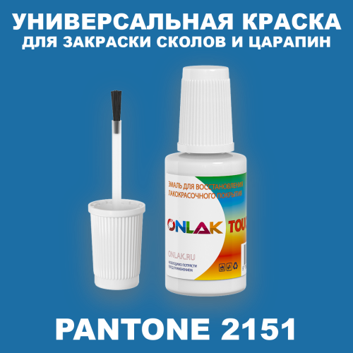 PANTONE 2151 C КРАСКА ДЛЯ СКОЛОВ, флакон с кисточкой