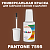 PANTONE 7595 C КРАСКА ДЛЯ СКОЛОВ, полуматовая, флакон 20мл с кисточкой