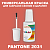 PANTONE 2031 C КРАСКА ДЛЯ СКОЛОВ, полуматовая, флакон 20мл с кисточкой