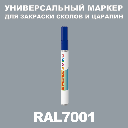 RAL 7001   