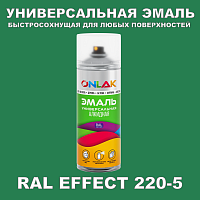 Аэрозольные краски ONLAK, цвет RAL Effect 220-5, спрей 400мл