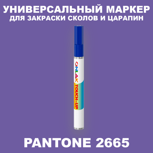 PANTONE 2665 C МАРКЕР С КРАСКОЙ