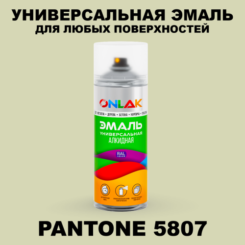 Аэрозольная краска ONLAK, цвет PANTONE 5807 C, спрей 520мл