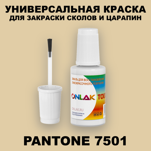 PANTONE 7501 C КРАСКА ДЛЯ СКОЛОВ, флакон с кисточкой