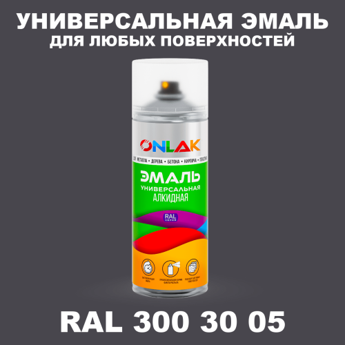 Аэрозольная краска, цвет RAL Design 3003005, спрей 520мл