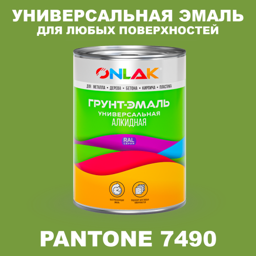 Краска цвет PANTONE 7490 C