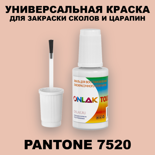 PANTONE 7520 C КРАСКА ДЛЯ СКОЛОВ, флакон с кисточкой