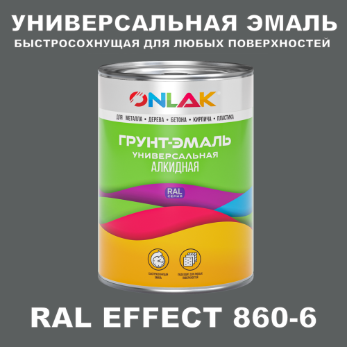 Краска цвет RAL EFFECT 860-6