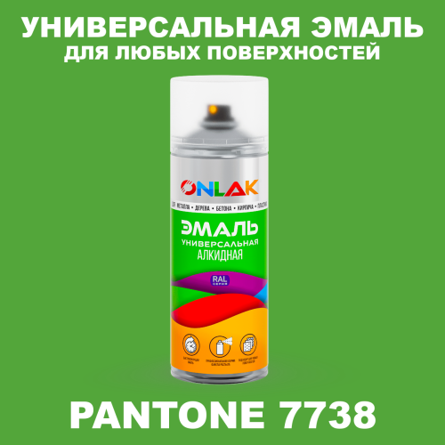 Аэрозольная краска ONLAK, цвет PANTONE 7738 C, спрей 520мл