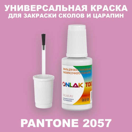 PANTONE 2057 C КРАСКА ДЛЯ СКОЛОВ, флакон с кисточкой