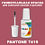 PANTONE 7419 C КРАСКА ДЛЯ СКОЛОВ, матовая, флакон 20мл с кисточкой