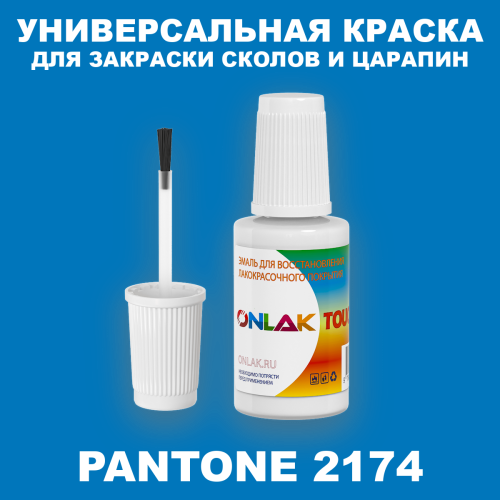 PANTONE 2174 C КРАСКА ДЛЯ СКОЛОВ, флакон с кисточкой