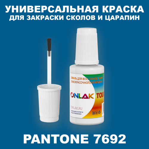 PANTONE 7692 C КРАСКА ДЛЯ СКОЛОВ, флакон с кисточкой