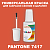 PANTONE 7417 C КРАСКА ДЛЯ СКОЛОВ, полуматовая, флакон 20мл с кисточкой