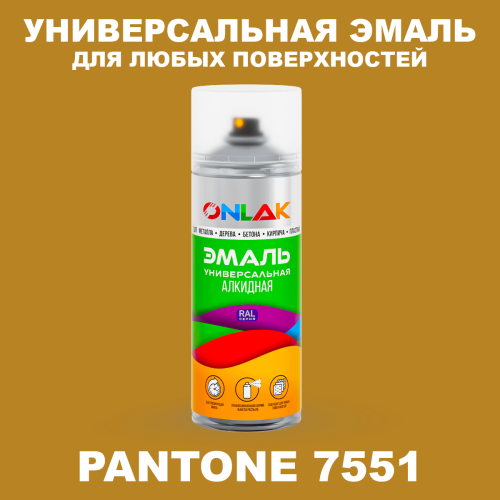 Аэрозольная краска ONLAK, цвет PANTONE 7551 C, спрей 520мл