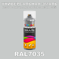 Универсальная быстросохнущая эмаль ONLAK, цвет RAL7035, спрей 520мл