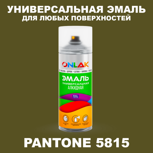 Аэрозольная краска ONLAK, цвет PANTONE 5815 C, спрей 520мл