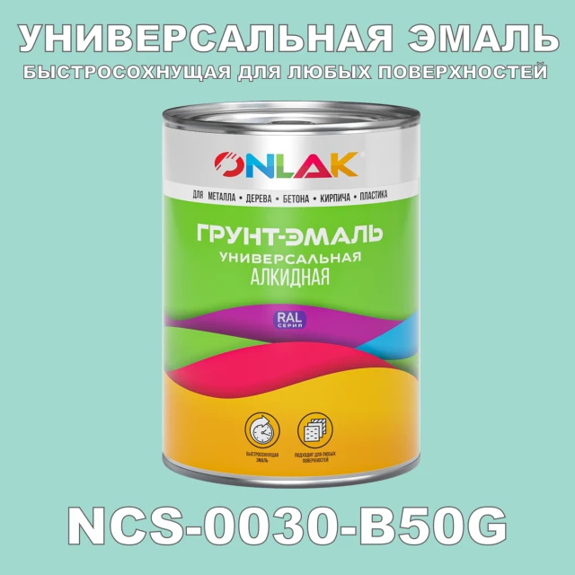 Краска цвет NCS 0030-B50G ONLAK.RU - Лакокрасочные технологии