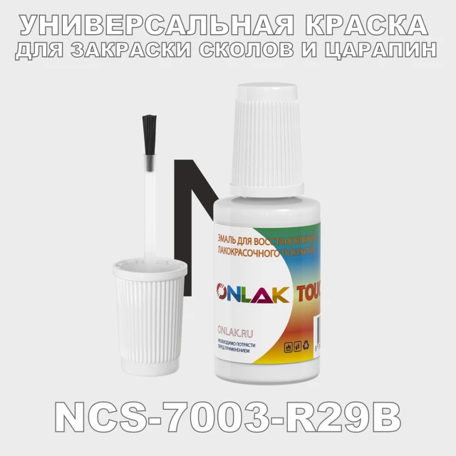 NCS 7003-R29B КРАСКА ДЛЯ СКОЛОВ, флакон с кисточкой ONLAK.RU - Лакокрасочные технологии